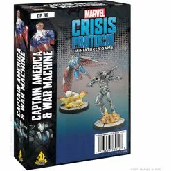 Captain America and War Machine: Marvel Crisis Protocol | Miniature Board Games