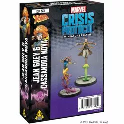 Jean Gray and Cassandra Nova: Marvel Crisis Protocol | Miniature Board Games