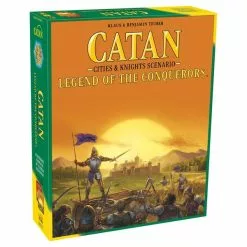Catan: Legend of the Conquerors (Cities and Knights Scenario) Board Game | Strategy Board Games