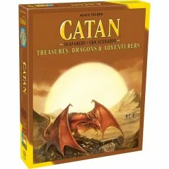 Catan: Treasure, Dragons & Adventurers Board Game | Strategy Board Games