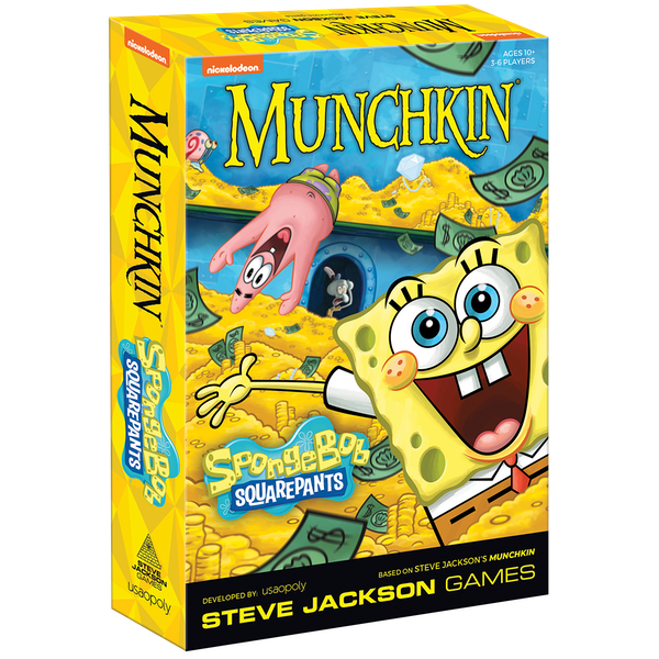 Munchkin: SpongeBob SquarePants Card Game | Party & Family Card Games 1 Munchkin: SpongeBob SquarePants Card Game | Party & Family Card Games