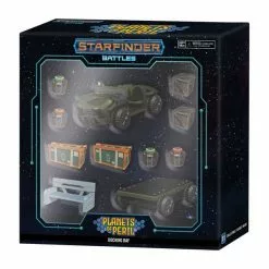Starfinder Battles: Planets of Peril Docking Bay Premium Set | Miniature Board Games