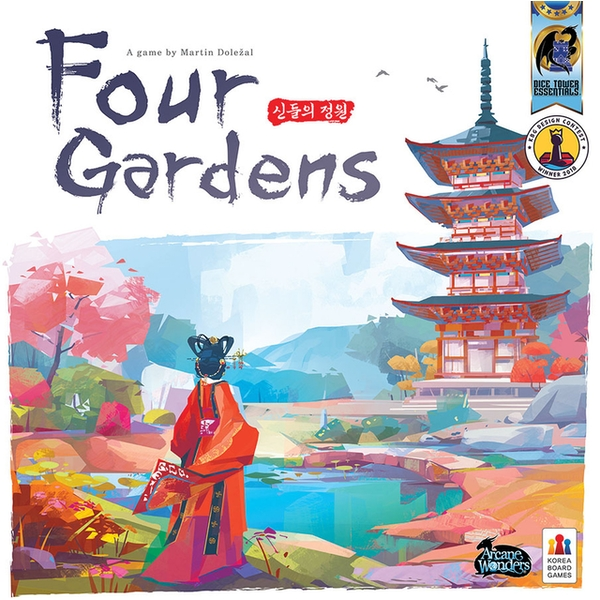 Four Gardens Board Game | Strategy Board Games 1 Four Gardens Board Game | Strategy Board Games