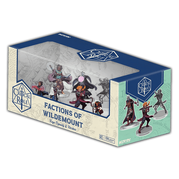 Critical Role PrePainted: Factions of Wildemount - Kryn Dynasty & Xhorhas Box Set | Miniature Board Games 1 Critical Role PrePainted: Factions of Wildemount - Kryn Dynasty & Xhorhas Box Set | Miniature Board Games