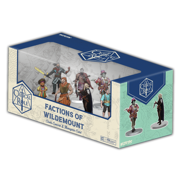 Critical Role PrePainted: Factions of Wildemount - Clovis Concord & Menagerie Coast Box Set | Miniature Board Games 1 Critical Role PrePainted: Factions of Wildemount - Clovis Concord & Menagerie Coast Box Set | Miniature Board Games
