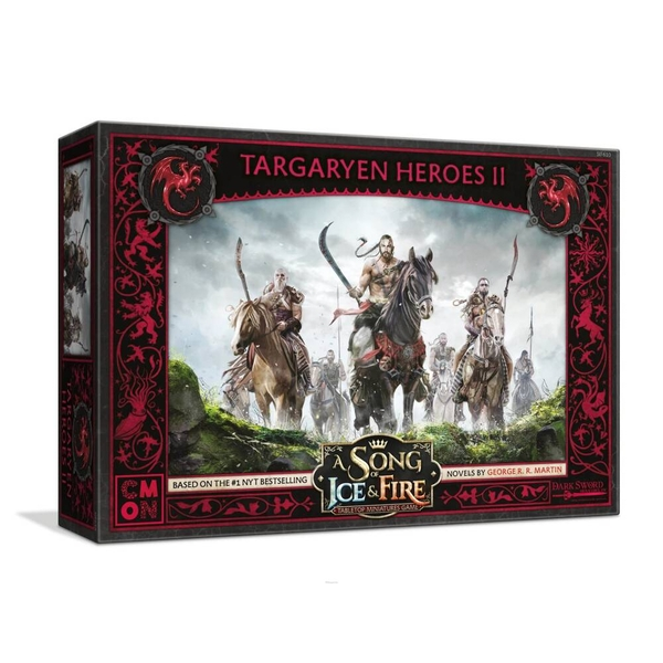 A Song Of Ice and Fire: Targaryen Heroes Set 2 Expansion Board Game | Board Game Expansions 1 A Song Of Ice and Fire: Targaryen Heroes Set 2 Expansion Board Game | Board Game Expansions