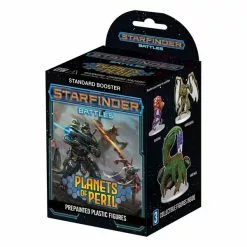 Starfinder Battles: Planets of Peril Booster Brick (8) | Miniature Board Games