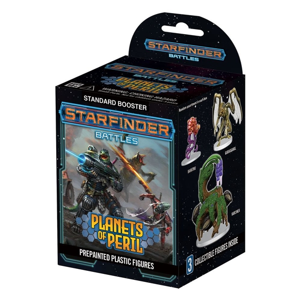 Starfinder Battles: Planets of Peril Booster Brick (8) | Miniature Board Games 1 Starfinder Battles: Planets of Peril Booster Brick (8) | Miniature Board Games