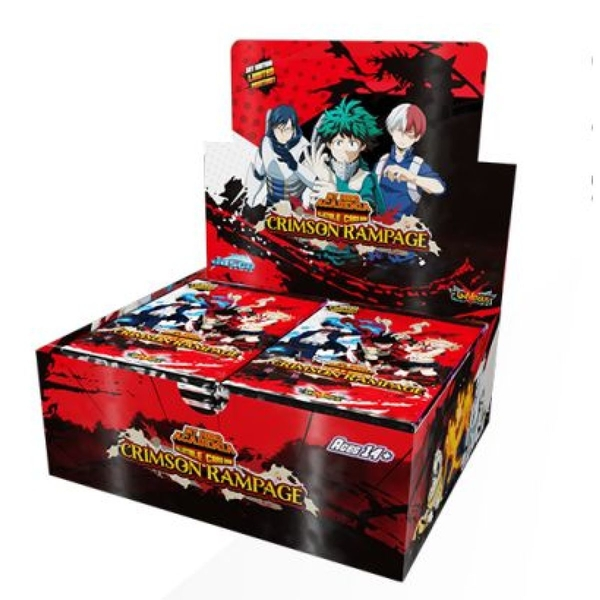 My Hero Academia Collectible Card Game - Wave 2: Crimson Rampage Booster Box (24 Packs) | Trading Cards 1 My Hero Academia Collectible Card Game - Wave 2: Crimson Rampage Booster Box (24 Packs) | Trading Cards