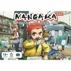 Mangaka: Game of Drawing Comics Board Game | Party & Family Board Games