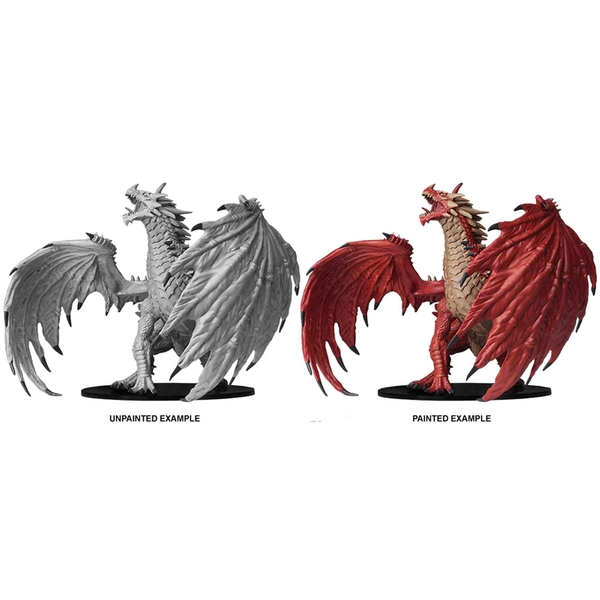 Pathfinder Battles Deep Cuts Unpainted Miniature (W7) Gargantuan Red Dragon | Miniature Board Games 1 Pathfinder Battles Deep Cuts Unpainted Miniature (W7) Gargantuan Red Dragon | Miniature Board Games