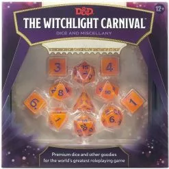 Dungeons & Dragons: Witchlight Carnival Dice Set | Board Game Accessories