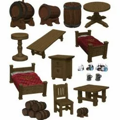 D&D Icons of the Realms: The Yawning Portal Inn - Beds & Bottles | Miniature Board Games