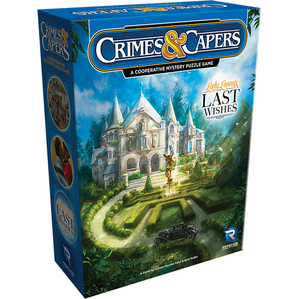 Crimes & Capers: Lady Leona's Last Wishes Board Game | Strategy Board Games 1 Crimes & Capers: Lady Leona's Last Wishes Board Game | Strategy Board Games
