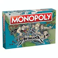 Metallica World Tour Monopoly Board Game | Classic Board Games