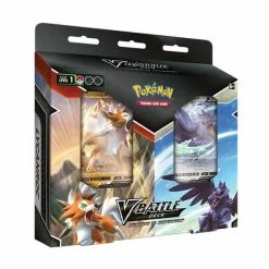 Pokemon TCG: Lycanroc V / Corviknight V Battle Deck - One At Random Bundle | Pokemon Trading Cards
