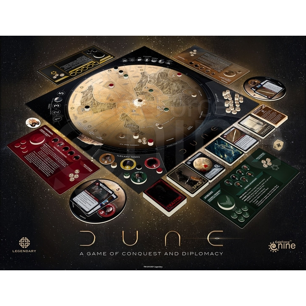 Dune: A Game of Conquest and Diplomacy Board Game | Strategy Board Games 1 Dune: A Game of Conquest and Diplomacy Board Game | Strategy Board Games