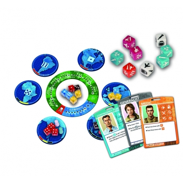 Pandemic The Cure Board Game | Dice Games 4 Pandemic The Cure Board Game | Dice Games - Image 4