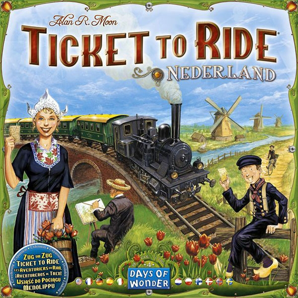 Ticket To Ride Nederland Board Game | Board Game Expansions 2 Ticket To Ride Nederland Board Game | Board Game Expansions - Image 2