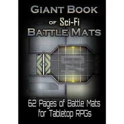 Giant Book of Sci Fi Battle Mats | Board Game Guides and Books