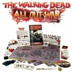 The Walking Dead All Out War Core Set Board Game | Miniature Board Games -Board & Card Games Sales Store board games miniatures the walking dead all out war