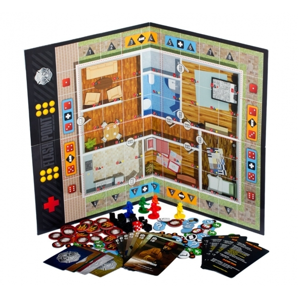 Flash Point Fire Rescue 2nd Edition Board Game | Party & Family Board Games 2 Flash Point Fire Rescue 2nd Edition Board Game | Party & Family Board Games - Image 2