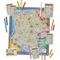 Ticket To Ride France & Old West Map Collection Board Game | Party & Family Board Games -Board & Card Games Sales Store board games party and family ticket to ride france old west map collection 2