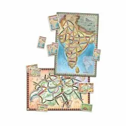 Ticket To Ride India + Switzerland Board Game | Party & Family Board Games -Board & Card Games Sales Store board games party and family ticket to ride map collection volume 2 india switzerland 1