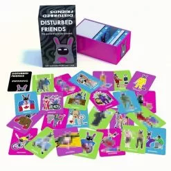 Disturbed Friends Party Game | Party & Family Card Games -Board & Card Games Sales Store card games party and family disturbed friends party 2