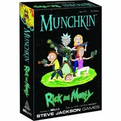 Munchkin: Rick and Morty Card Game | Party & Family Card Games