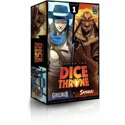 Dice Throne Season Two Box 1 - Gunslinger vs Samurai | Strategy Card Games